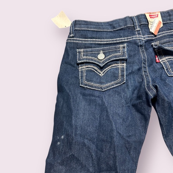 NWT Women’s Levi’s Dark Wash Bootcut Denim Jeans Size 12 Regular - Picture 10 of 14